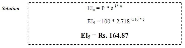 time value of money example